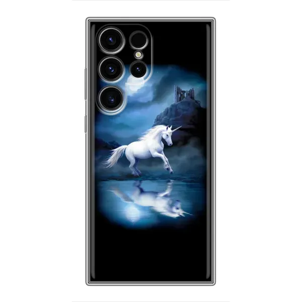 Чехол с рисунком «Единорог» для Samsung Galaxy S24 Ultra Чехол с рисунком «Единорог» для Samsung Galaxy S24 Ultra