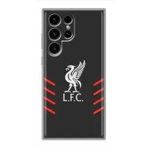 Силиконовые Чехлы принт Футбол на Samsung Galaxy S24 Ultra (Эмблема Liverpool)