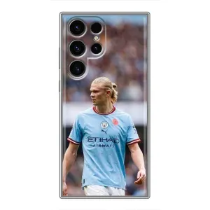 Чехлы с принтом для Samsung Galaxy S24 Ultra Футболист (Эрлинг Холанд)