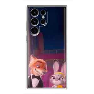 Силиконовый чехол с принтом Зоотрополіс для Samsung Galaxy S24 Ultra (Главные герои)