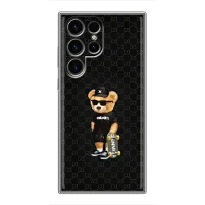 Чехлы Мишка Тедди для Самсунг С24 Ультра (GUCCI Teddy)