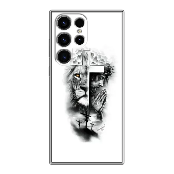Чехол с рисунком «История Христа» для Samsung Galaxy S24 Ultra Чехол с рисунком «История Христа» для Samsung Galaxy S24 Ultra