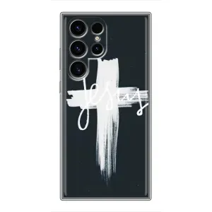 Чехлы для Самсунг С24 Ультра (Крест Иисуса) (Jesus)