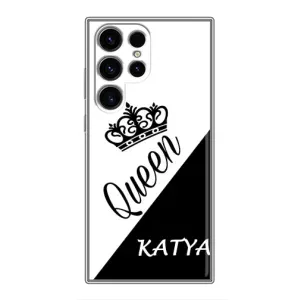 Именные Женские Чехлы для Samsung Galaxy S24 Ultra (KATYA)