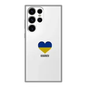 Чехлы силиконовые (Город Харьков) на Самсунг С24 Ультра (Kharkiv)