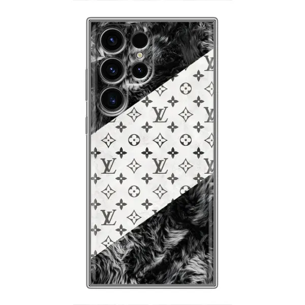 Чехол с рисунком «LV на белом» для Samsung Galaxy S24 Ultra Чехол с рисунком «LV на белом» для Samsung Galaxy S24 Ultra
