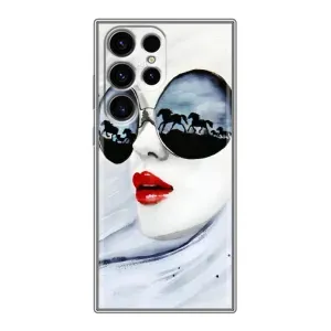 Чехол с картинкой Модные Девчонки Samsung Galaxy S24 Ultra (Любительница коней)