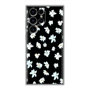 Чехол с ромашками на Samsung Galaxy S24 Ultra (Маленькие ромашки)