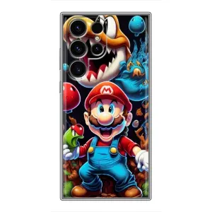 Чехол КИБЕРСПОРТ для Samsung Galaxy S24 Ultra (Марио)