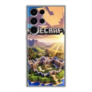 Чехол майнкрафт для Samsung Galaxy S24 Ultra (MINECRAFT)