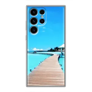 Летний Чехол на Samsung Galaxy S24 Ultra (Набережная)