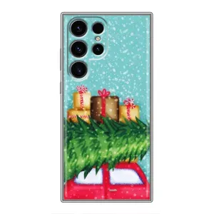 Чехол Новогодняя Елка на Samsung Galaxy S24 Ultra (Новогодние подарки)