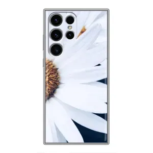 Чехол с ромашками на Samsung Galaxy S24 Ultra (Пол ромашки)