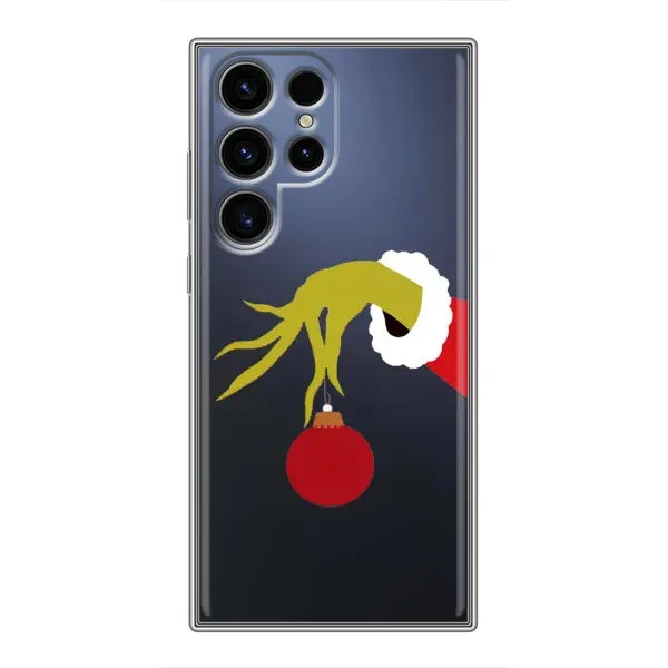 Чехол с рисунком «Рука Гринча» для Samsung Galaxy S24 Ultra Чехол с рисунком «Рука Гринча» для Samsung Galaxy S24 Ultra