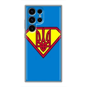 Чехол с картинкой (Патриотический ГЕРБ) на Samsung Galaxy S24 Ultra (Super - Герб)