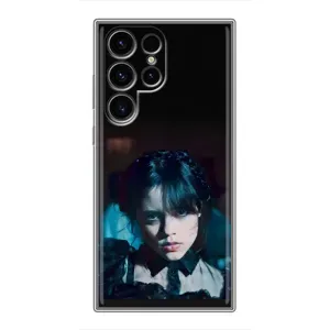 Чехлы с принтом Уэнсдей на Samsung Galaxy S24 Ultra (Танец Уэнсдей)