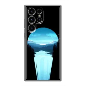 Летний Чехол на Samsung Galaxy S24 Ultra (Синий Водопад)