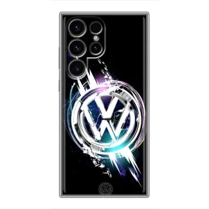 Чехол "Фольксваген" для Samsung Galaxy S24 Ultra (Volkswagen на черном)