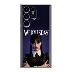 Чехлы с принтом Уэнсдей на Samsung Galaxy S24 Ultra (Wednesdey)