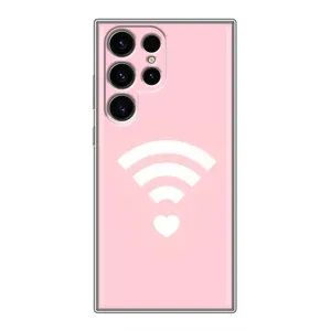 Силиконовые Чехлы Любимому человеку для Samsung Galaxy S24 Ultra (WiFi Love)