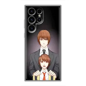 Чехол с персонажами АНИМЕ на Samsung Galaxy S24 Ultra (Ягами вырос)