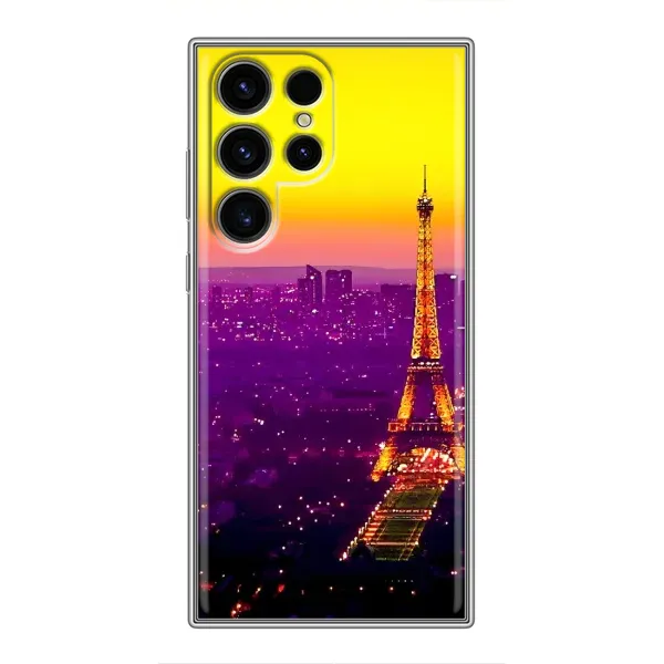 Чехол с рисунком «Яркая башня» для Samsung Galaxy S24 Ultra