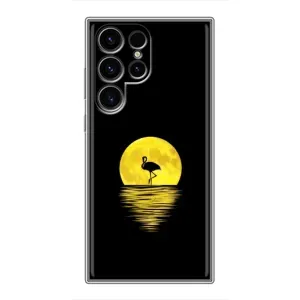Летний Чехол на Samsung Galaxy S24 Ultra (Желтый Закат)
