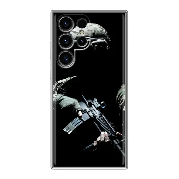 Чехол с рисунком «ЗСУ снайпер» для Samsung Galaxy S24 Ultra Чехол с рисунком «ЗСУ снайпер» для Samsung Galaxy S24 Ultra