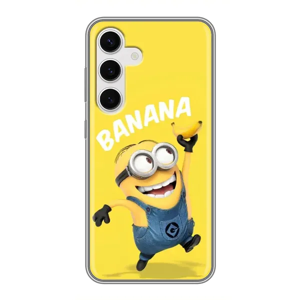 Чехол с рисунком «Banana» для Samsung Galaxy S24 Чехол с рисунком «Banana» для Samsung Galaxy S24