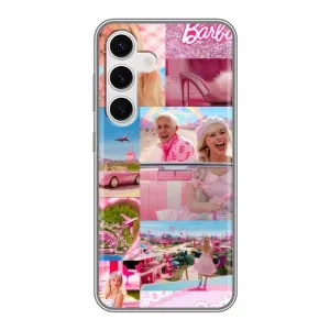 Силиконовый Чехол Барби Фильм на Samsung Galaxy S24 (Барби стиль)