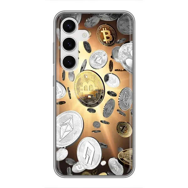 Чехол с рисунком «Биток» для Samsung Galaxy S24 Чехол с рисунком «Биток» для Samsung Galaxy S24