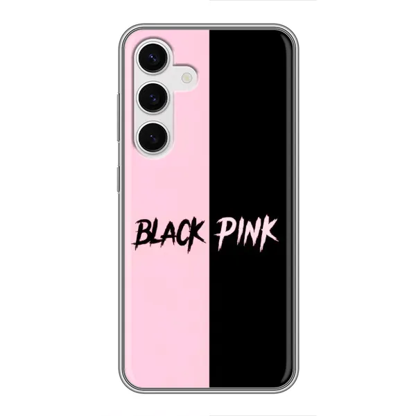 Чехол с рисунком «BLACK PINK» для Samsung Galaxy S24