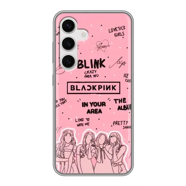 Чехол с рисунком «Blink» для Samsung Galaxy S24
