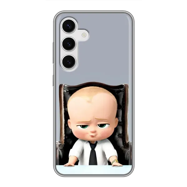 Чехол с рисунком «BOSS» для Samsung Galaxy S24 Чехол с рисунком «BOSS» для Samsung Galaxy S24