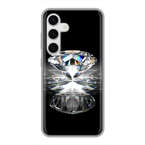 Чехол с рисунком «Бриллиант» для Samsung Galaxy S24 Чехол с рисунком «Бриллиант» для Samsung Galaxy S24