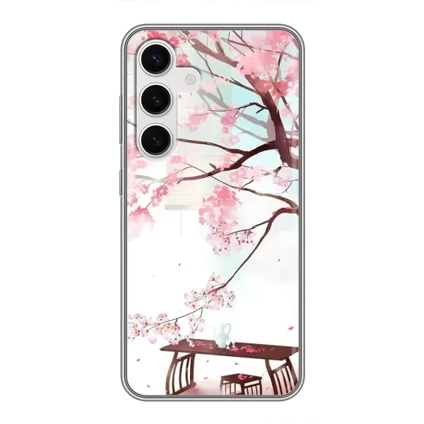 Чехол с рисунком «Чайная церемония» для Samsung Galaxy S24 Чехол с рисунком «Чайная церемония» для Samsung Galaxy S24