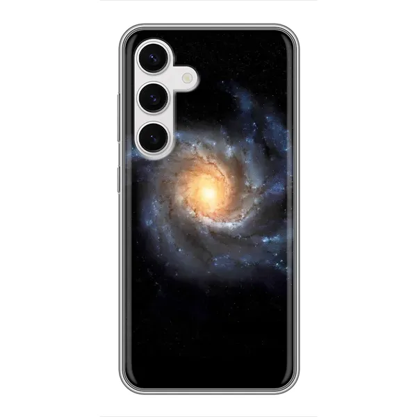 Чехол с рисунком «Черная дыра» для Samsung Galaxy S24 Чехол с рисунком «Черная дыра» для Samsung Galaxy S24