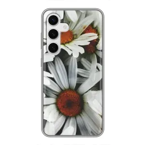 Чохол з ромашками на Samsung Galaxy S24 (Квіти Ромашки)