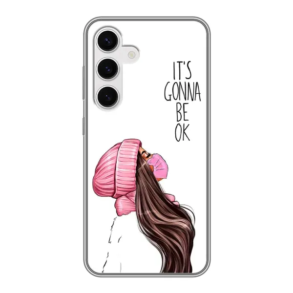 Чехол с рисунком «Девушка в маске» для Samsung Galaxy S24 Чехол с рисунком «Девушка в маске» для Samsung Galaxy S24
