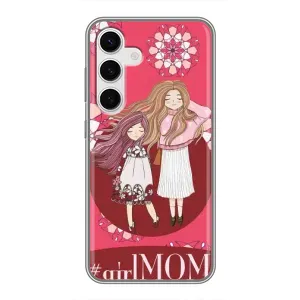 Чехлы для МАМЫ на Samsung Galaxy S24 (Дочь и мама)