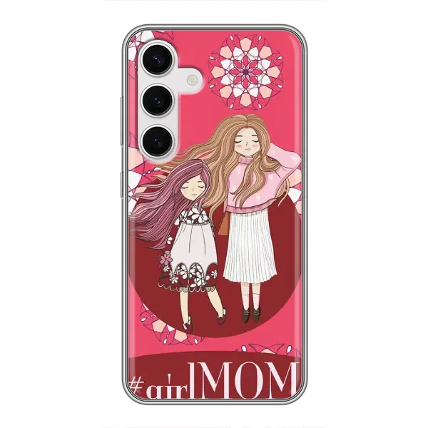 Чехол с рисунком «Дочь и мама» для Samsung Galaxy S24 Чехол с рисунком «Дочь и мама» для Samsung Galaxy S24