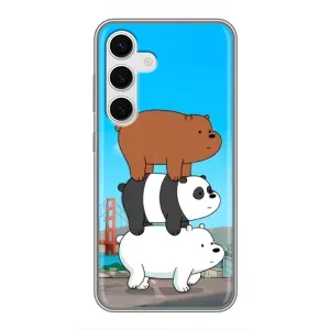 Чехлы с Пандами на Samsung Galaxy S24 (Друзья)