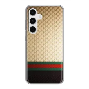 Чехлы Бренд GUCCI для Samsung Galaxy S24 (Фон Гуччи)