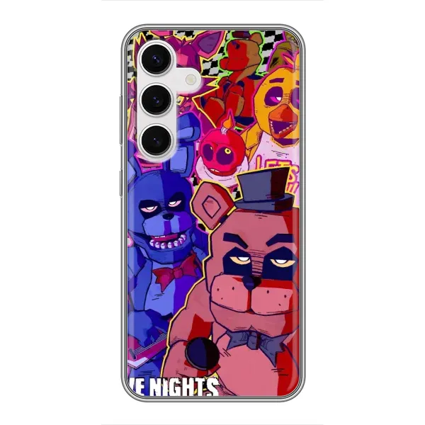 Чехол с рисунком «Фредди» для Samsung Galaxy S24