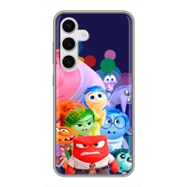 Чехол с рисунком «Герои головоломки» для Samsung Galaxy S24 Чехол с рисунком «Герои головоломки» для Samsung Galaxy S24