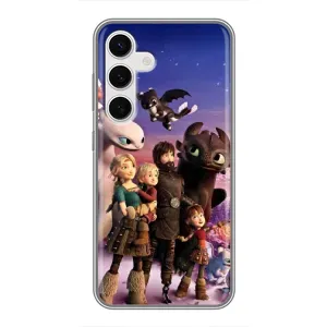 Чехол дракон Беззубик для Samsung Galaxy S24 (Герои дракона)