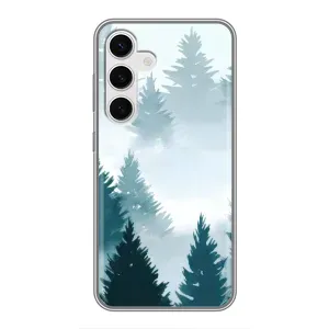 Летний Чехол на Samsung Galaxy S24 (Горный лес)