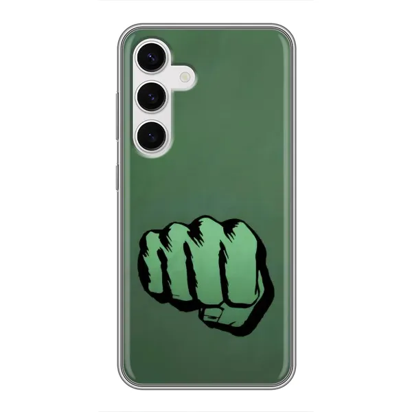 Чехол с рисунком «Халк» для Samsung Galaxy S24