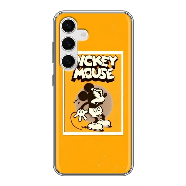 Чехол с рисунком «Испуганный Микки» для Samsung Galaxy S24 Чехол с рисунком «Испуганный Микки» для Samsung Galaxy S24