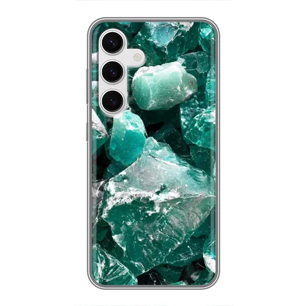 Чехол с рисунком «Изумруд» для Samsung Galaxy S24 Чехол с рисунком «Изумруд» для Samsung Galaxy S24